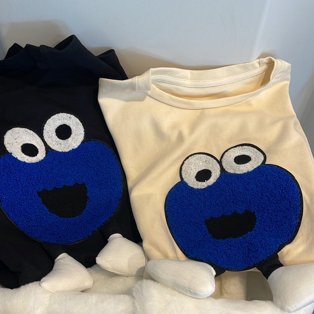 Brand new Black Cookie Monster T shirt